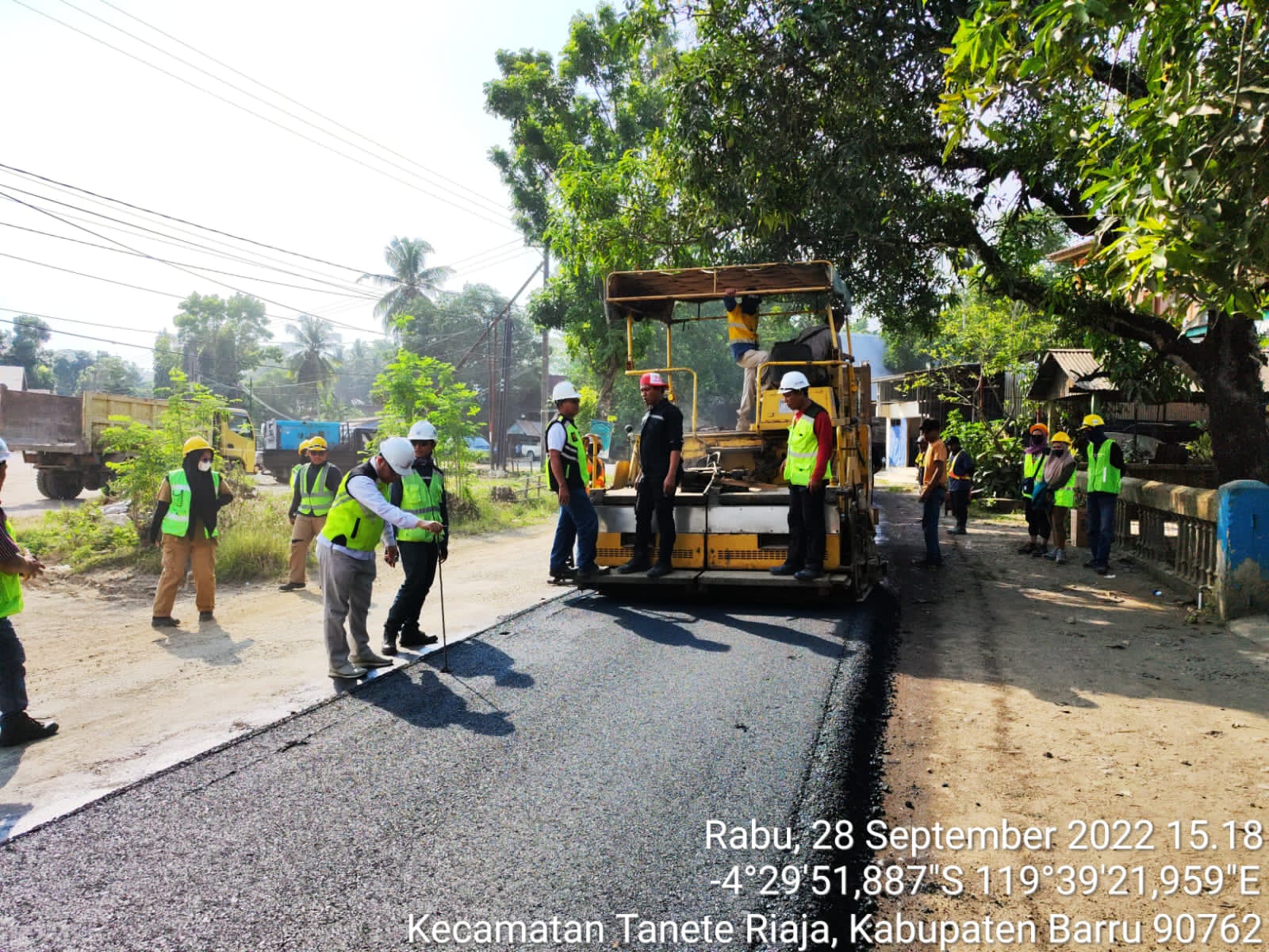 Jadi Prioritas Gubernur, Ruas Pekkae-Takkalalla Masuki Tahapan Trial Mix